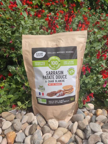 Produit Mix Sarrasin et patate douce Exior bio et sans gluten