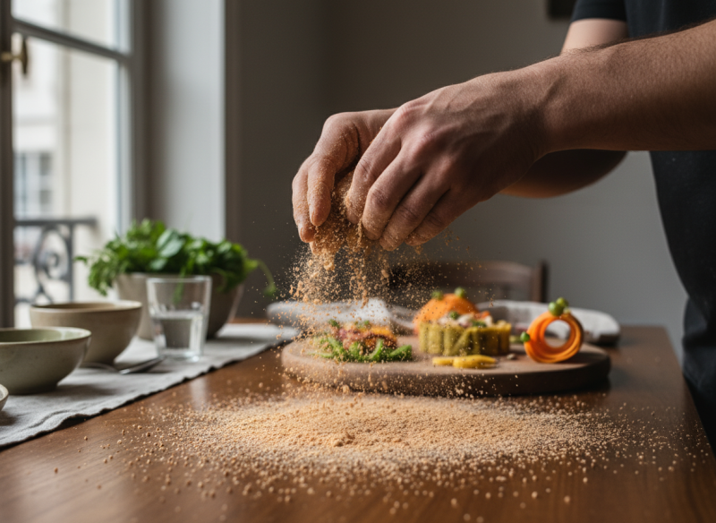 Recettes de fêtes vegan et sans gluten pour recevoir des convives allergiques à Paris : idées de menus gourmands sans allergènes majeurs utilisant la farine de patate douce et le sarrasin